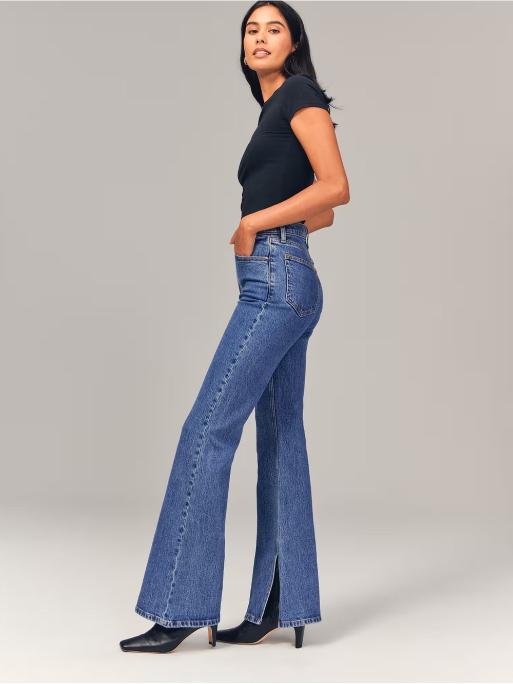ABERCROMBIE High Rise Vintage Flare Jean size 27